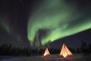 séjour en tipi