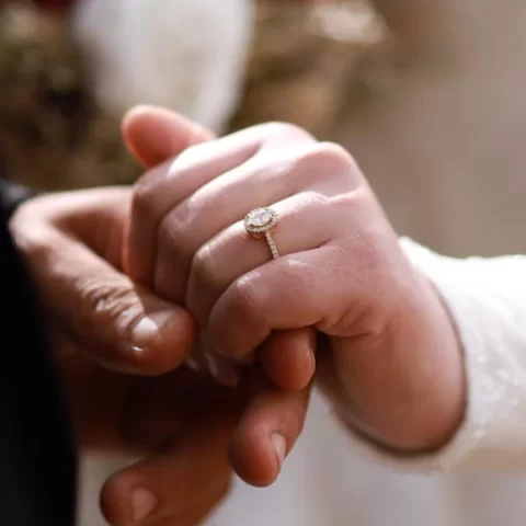 Bague de fiançailles sur mesure