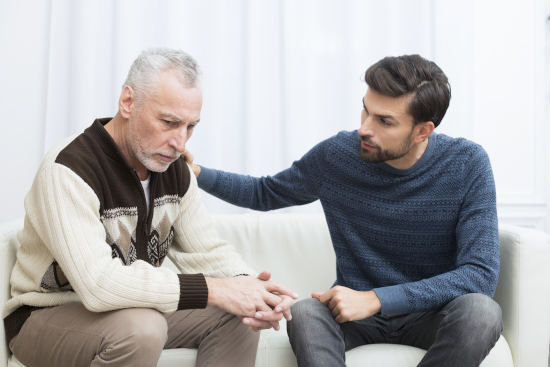Soutien adapté aux hommes en deuil