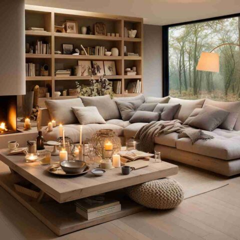 belle déco de salon