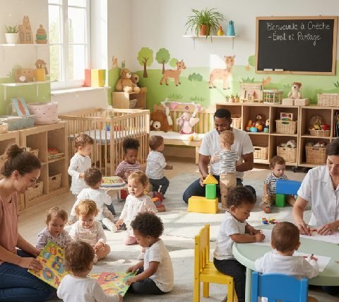 encadrement en crèche
