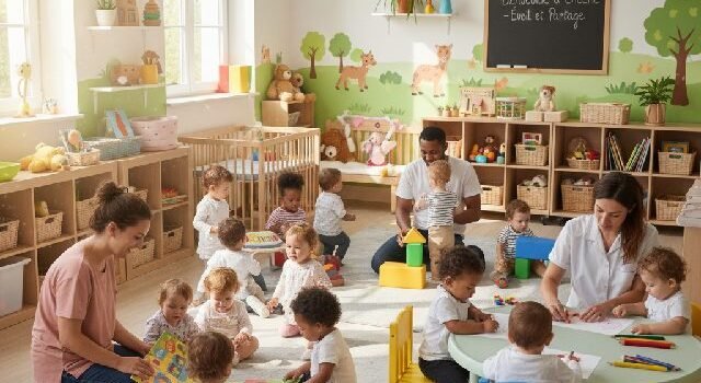 encadrement en crèche