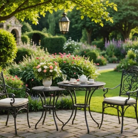 Secrets d'un jardin extérieur enchanteur et bien décoré