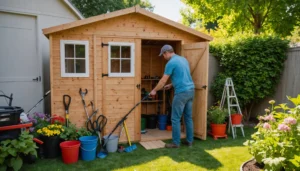 Quelles règles pour installer un abri de jardin démontable ?