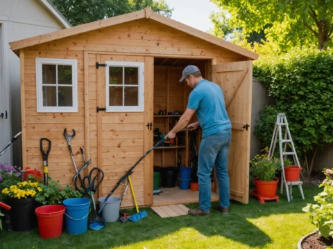 Quelles règles pour installer un abri de jardin démontable ?