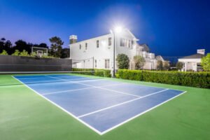 Constructeur court de pickleball