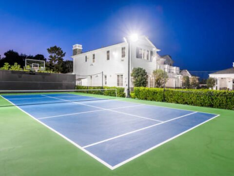 Constructeur court de pickleball