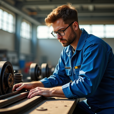 Les signes d’usure à surveiller sur les systèmes à courroies roulements