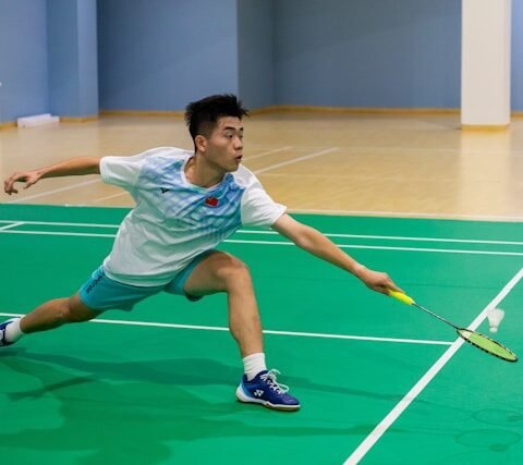 performance au badminton