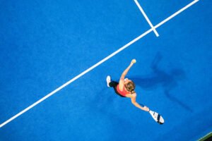 Construction terrain de tennis