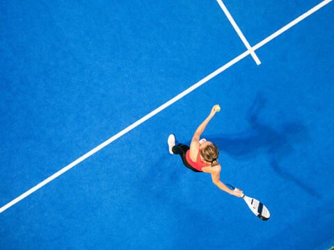 Construction terrain de tennis