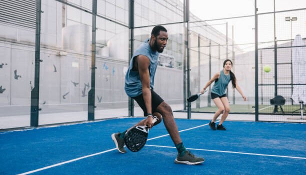 Installation terrain de tennis